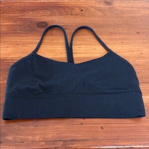 lululemon athletica Black Sports Bra Seamless Racerback